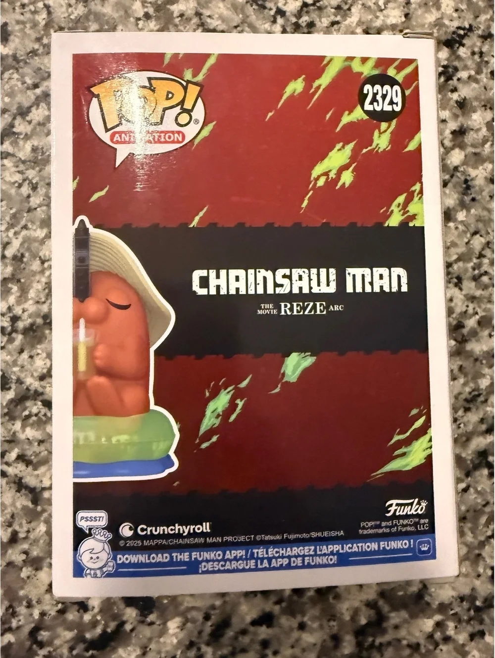 Funko Pop! Pochita #2329 2026 Summer Convention Limited Edition NEW Chainsaw Man